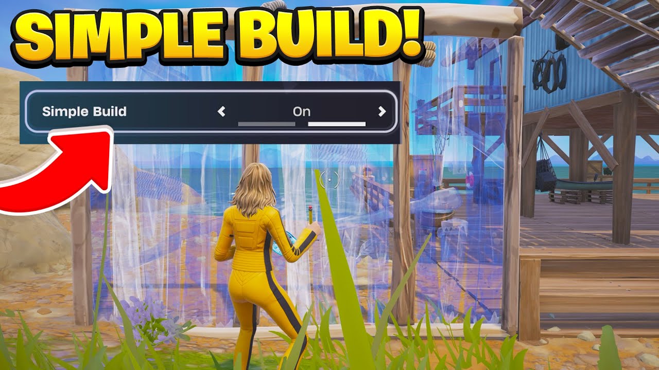 Как включить/выключить режим &laquo;Простая сборка&raquo; в Fortnite! (Настройки &laquo;Простая сборка&raquo;)