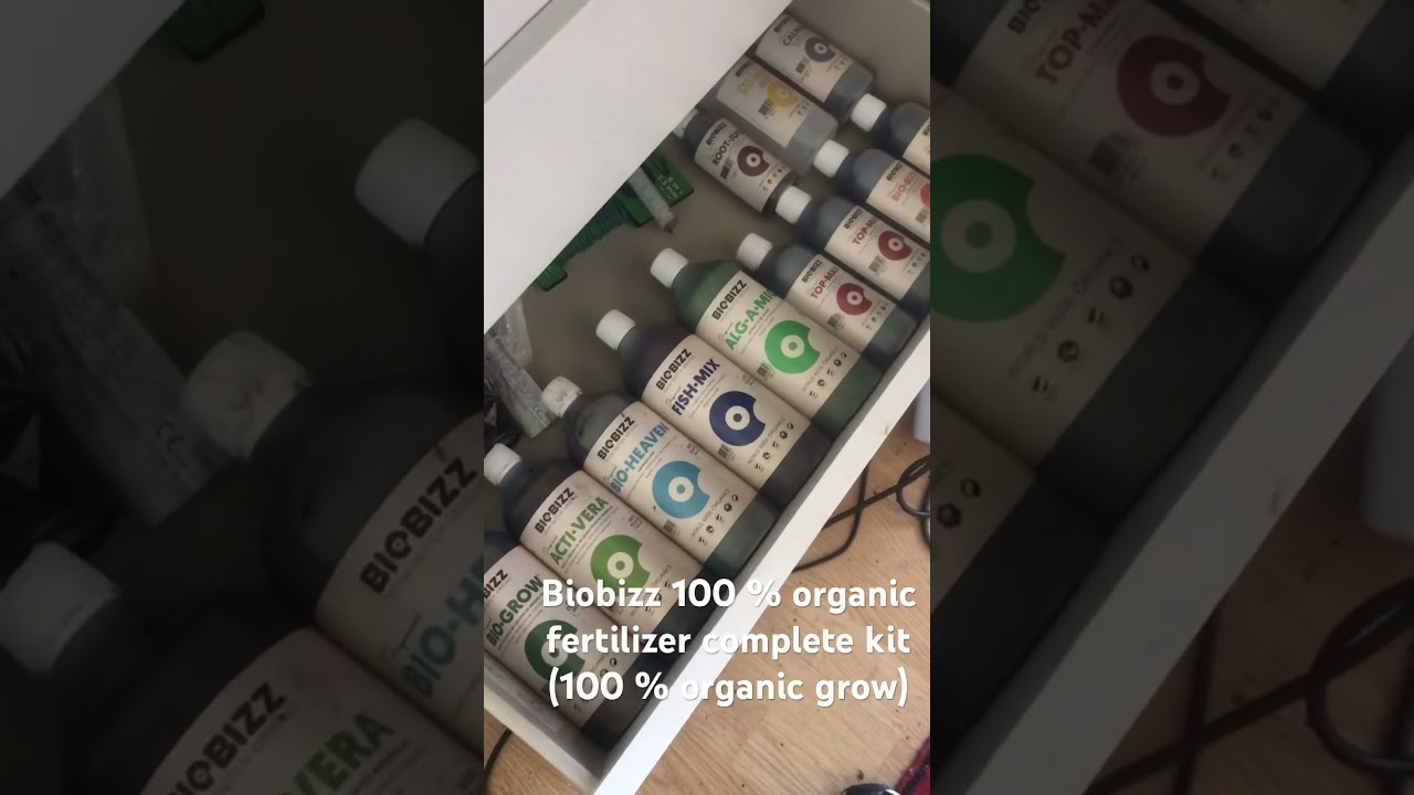 Biobizz organic fertilizer complete kit (100 % Organic Grow)