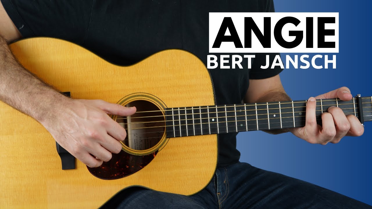 Angie (Bert Jansch) - Guitar Lesson