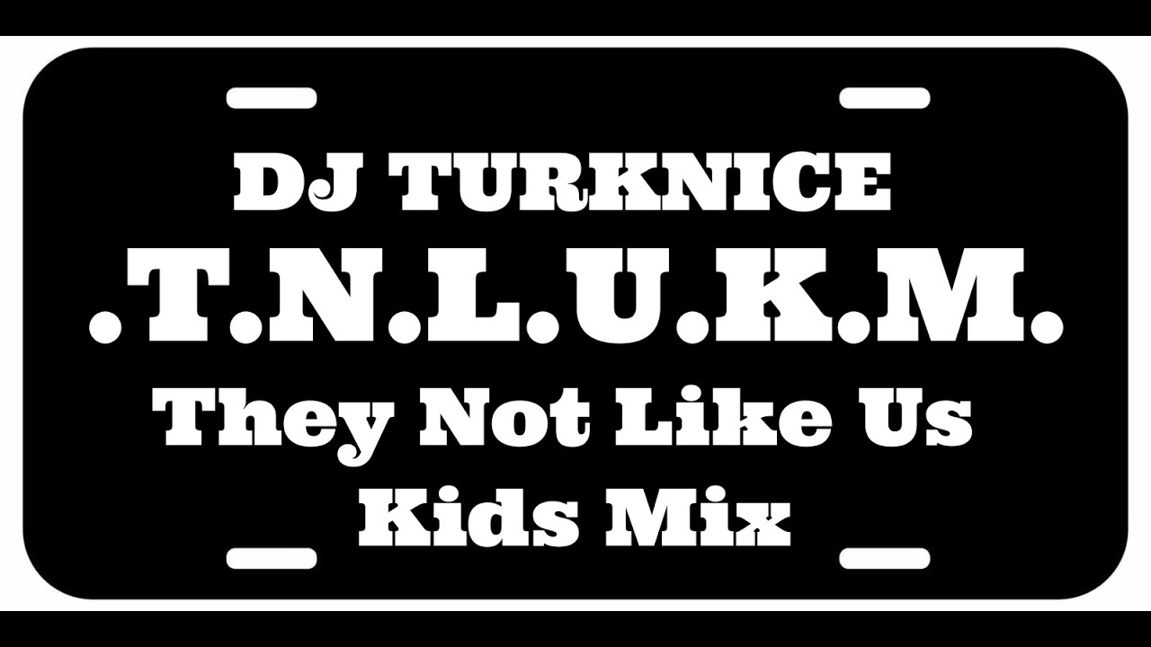 DJ TURKNICE THEY NOT LIKE US KIDS MIX