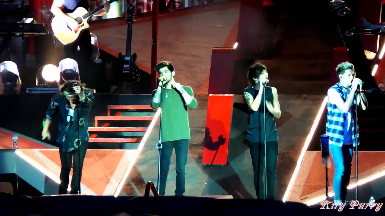 One Direction-Wembley 7th June 2014 | Through the dark