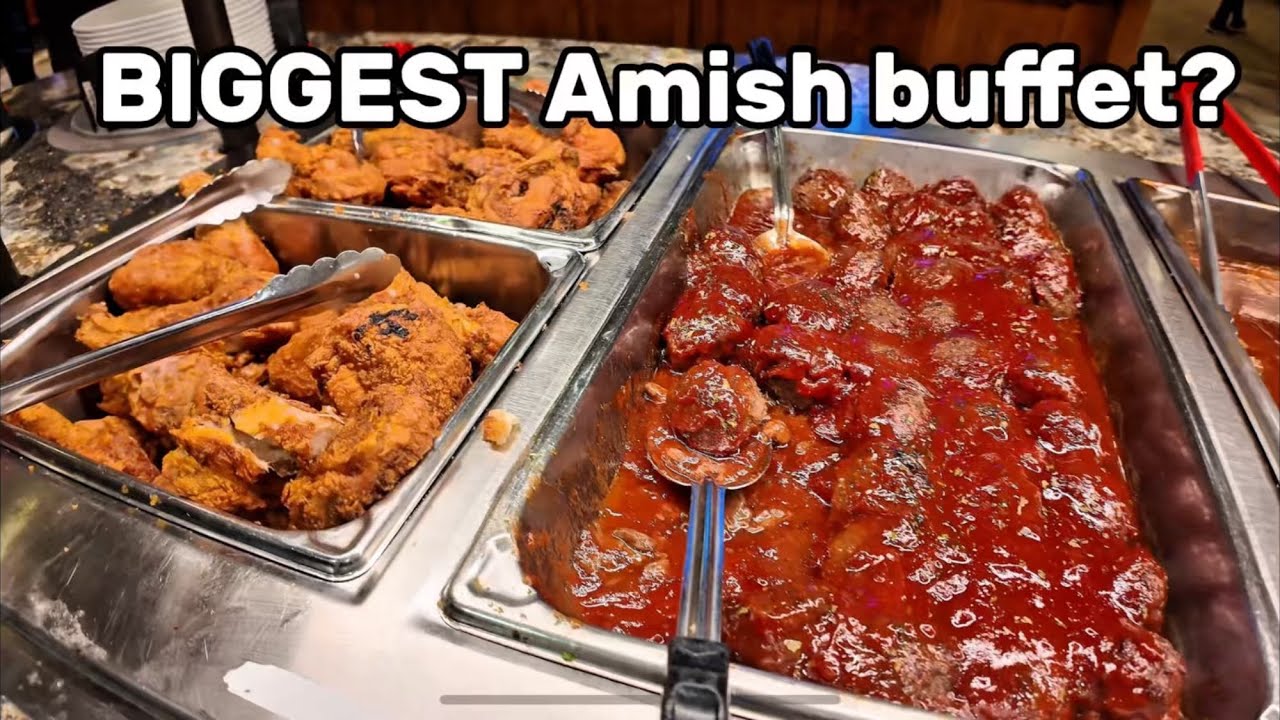 Shady Maple Smorgasbord Lunch Review | Largest Buffet in Pennsylvania? (Lancaster PA Amish Food)
