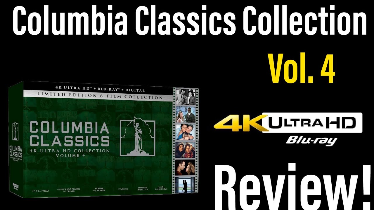 Columbia Classics Collection Vol. 4 (1940-2002) 4K UHD Blu-ray Review!