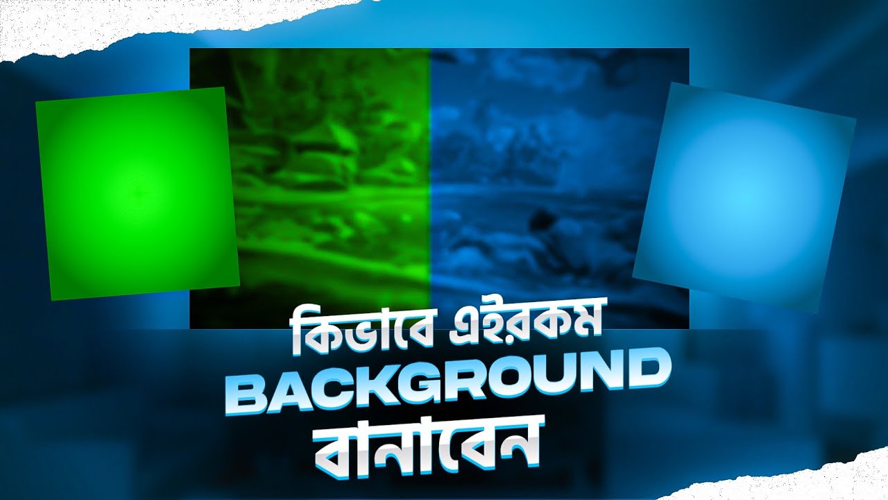 How to Make Vs Thumbnail Background on PSCC?