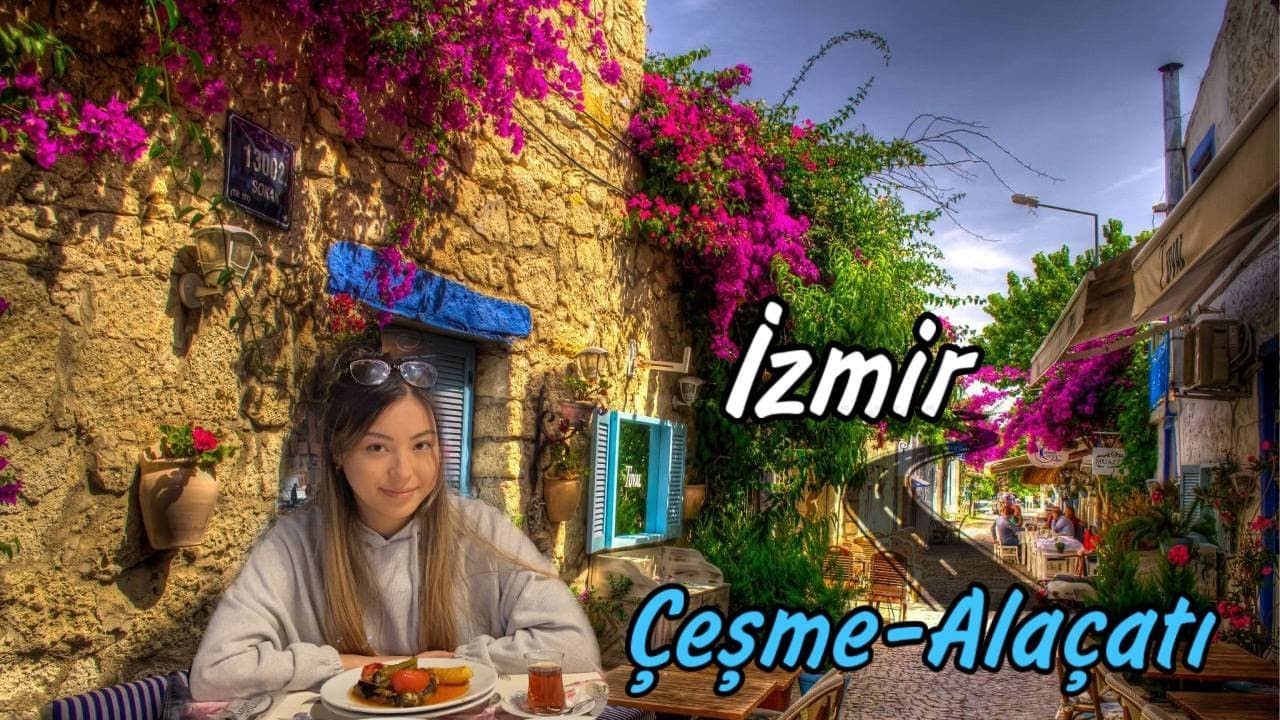 &Ccedil;eşme-Ala&ccedil;atı/Чешме-Алачати,кристальное море и турецкая еда