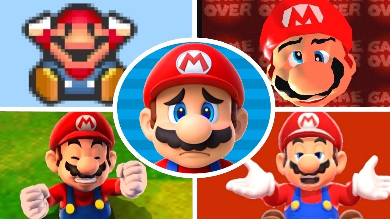 Evolution of Deleting Save Data in Mario Games (1985-2018)