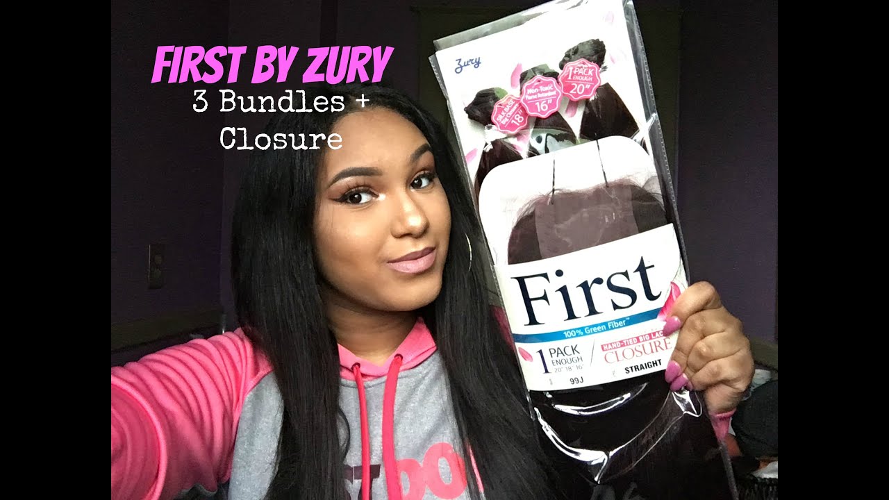 3 Bundles+Silk Base Closure $20 | First by Zury
