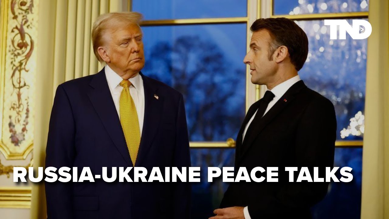 Trump hosts French President Macron amid rising tensions on Ukraine war anniversary