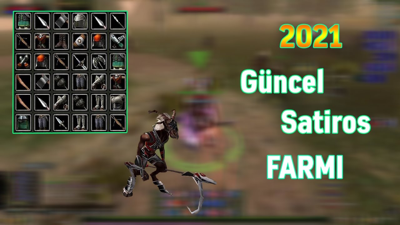 Güncel 1 Saat Satiros Farmı - Knight Online ( 2021 )