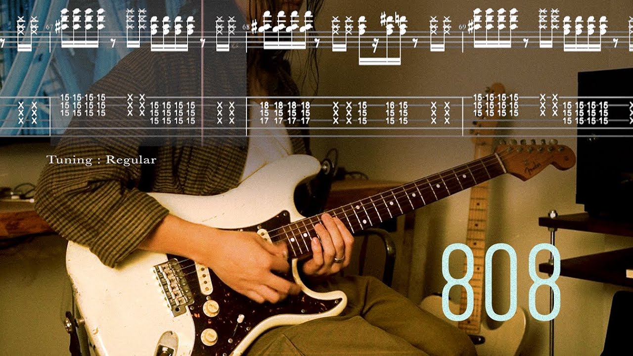 【TAB】808 / Suchmos (Guitar cover)