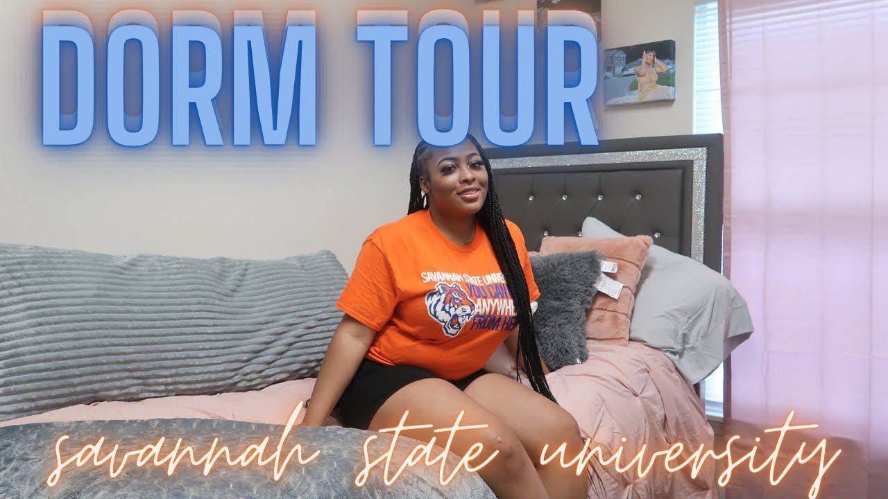 COLLEGE DORM TOUR| SAVANNAH STATE UNIVERSITY ( freshman year!!)