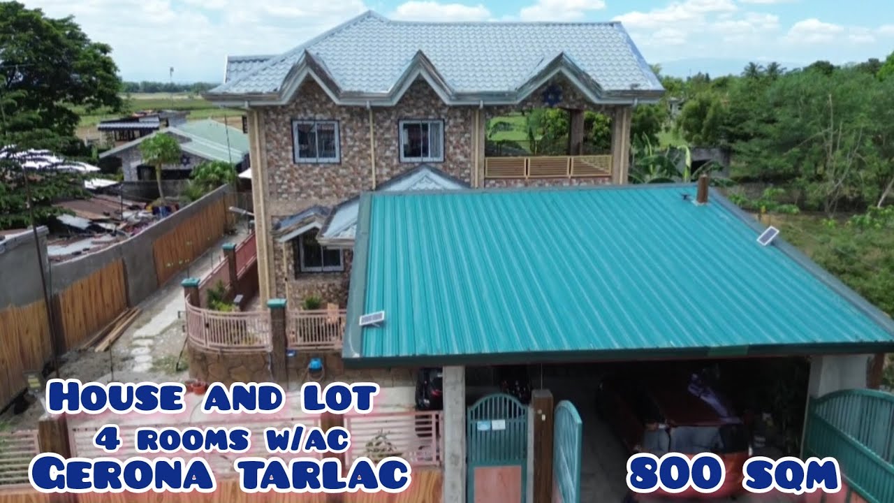 Lot610 Beautiful 2 storey House and lot near provincial road package po lahat ng gamit.