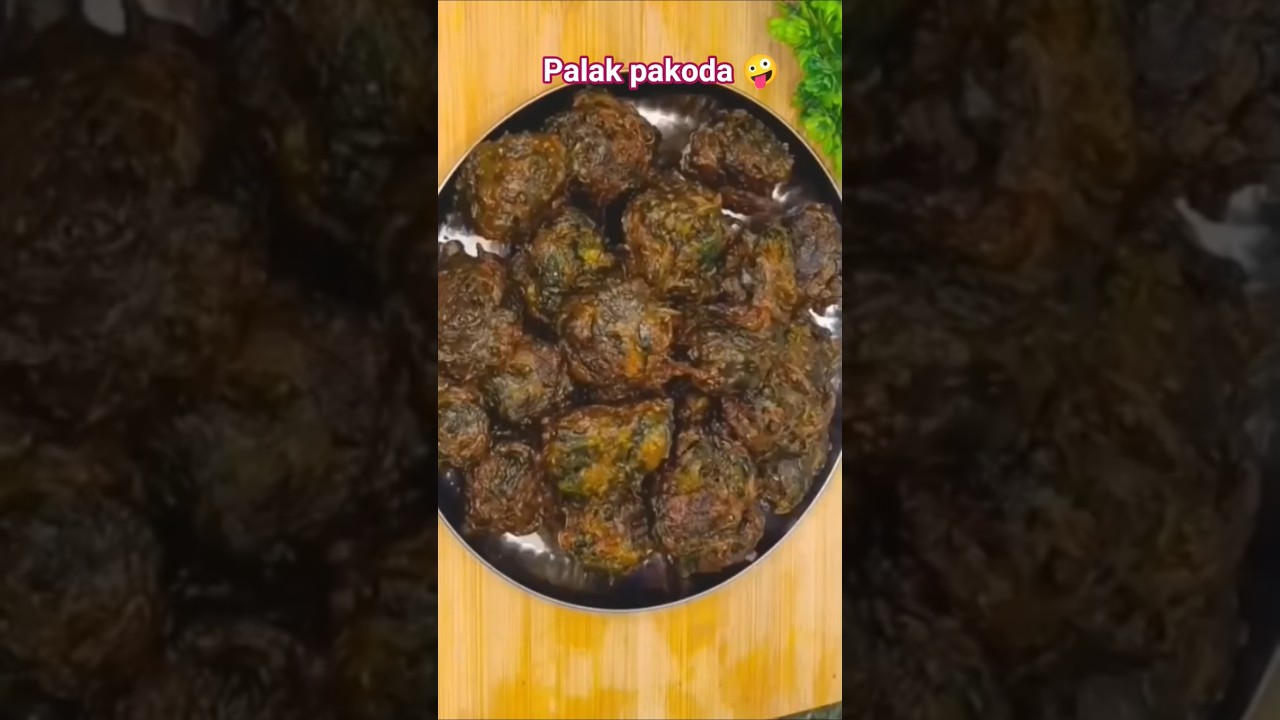 Palak pakoda 🤪