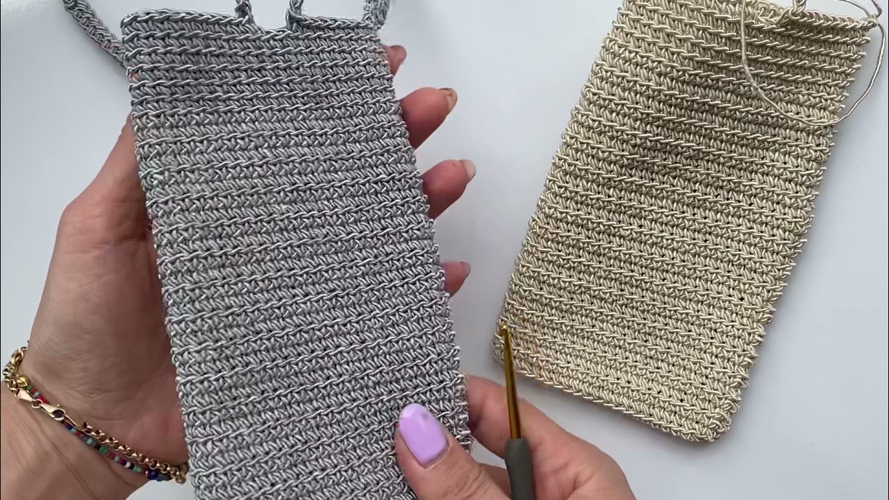 3 boyutlu çanta sapı yapılışı ( telefon çantası bölüm 2 )