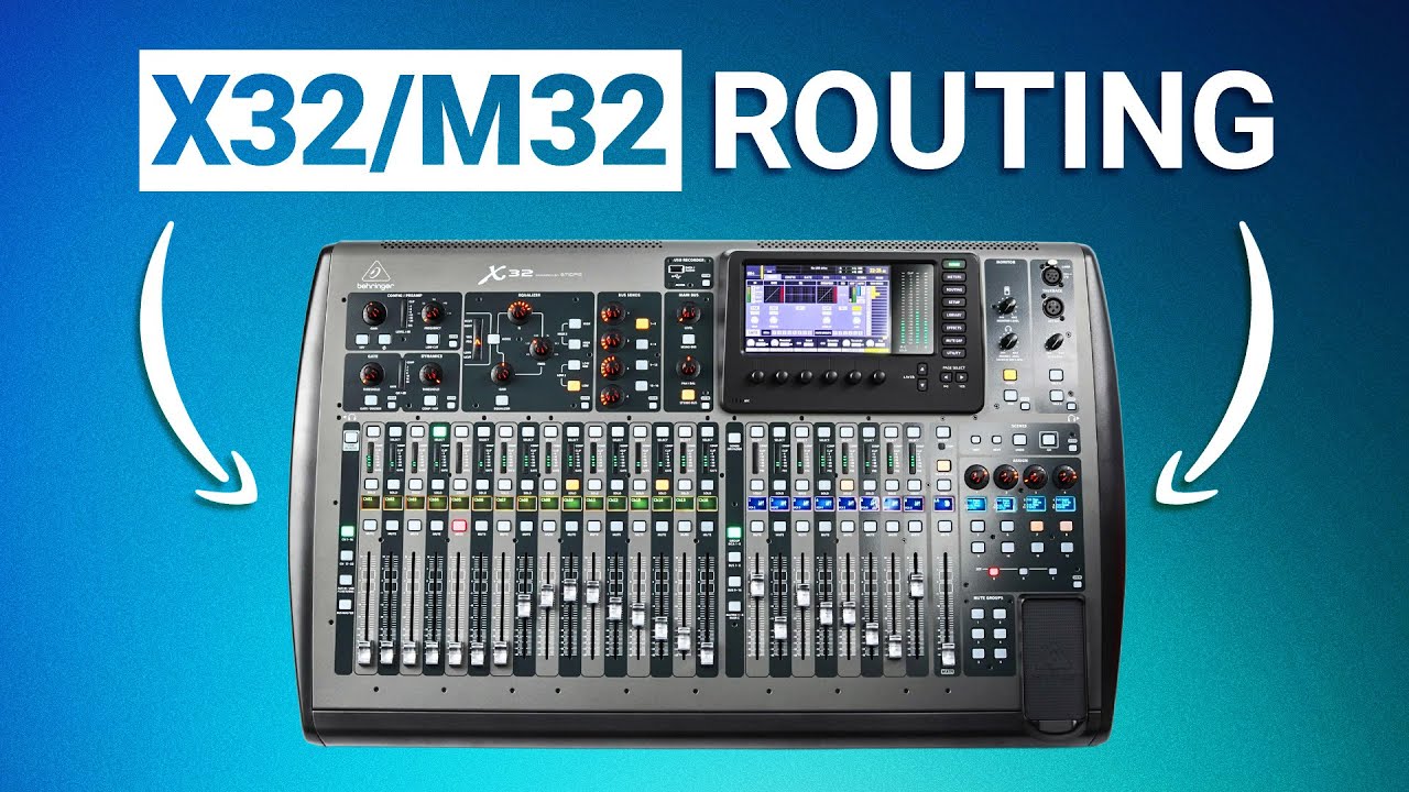 Behringer X32 Routing Explained | Block & Patch Routing Made Easy