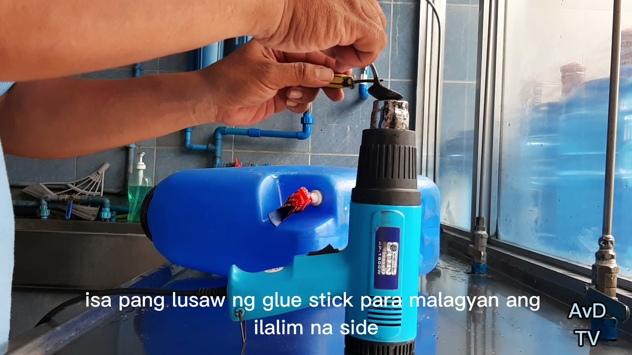 ABOUT WATER STATION- problem butas na container