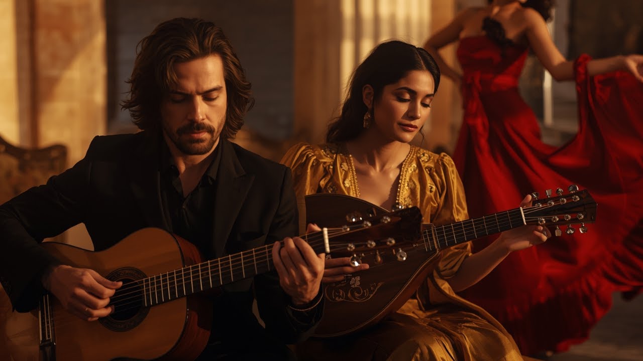 Flamenco Guitar & Oud Fusion – Spanish Rumba Chill Instrumental for Deep Calm & Serenity