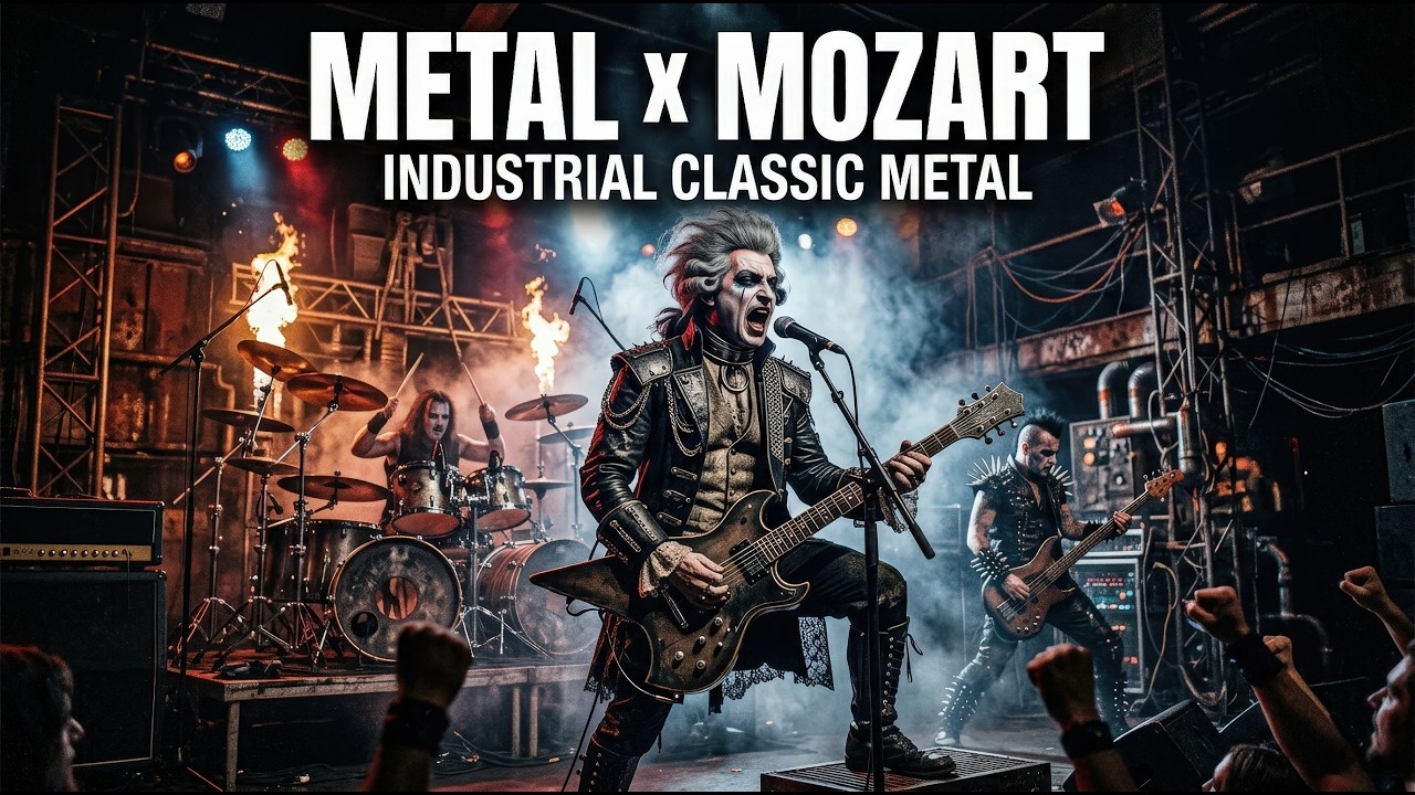 Industrial Metal x Mozart 🔥 Epic Neo-Classical Chaos for Focus, Gym & Night Energy