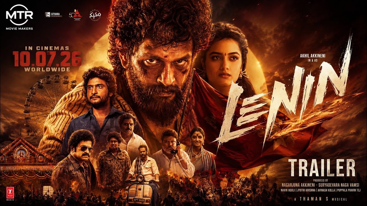LENIN Trailer |  Akhil Akkineni | Thaman S | Bhagyashri Borse | Murali Kishor | July 10th 2026