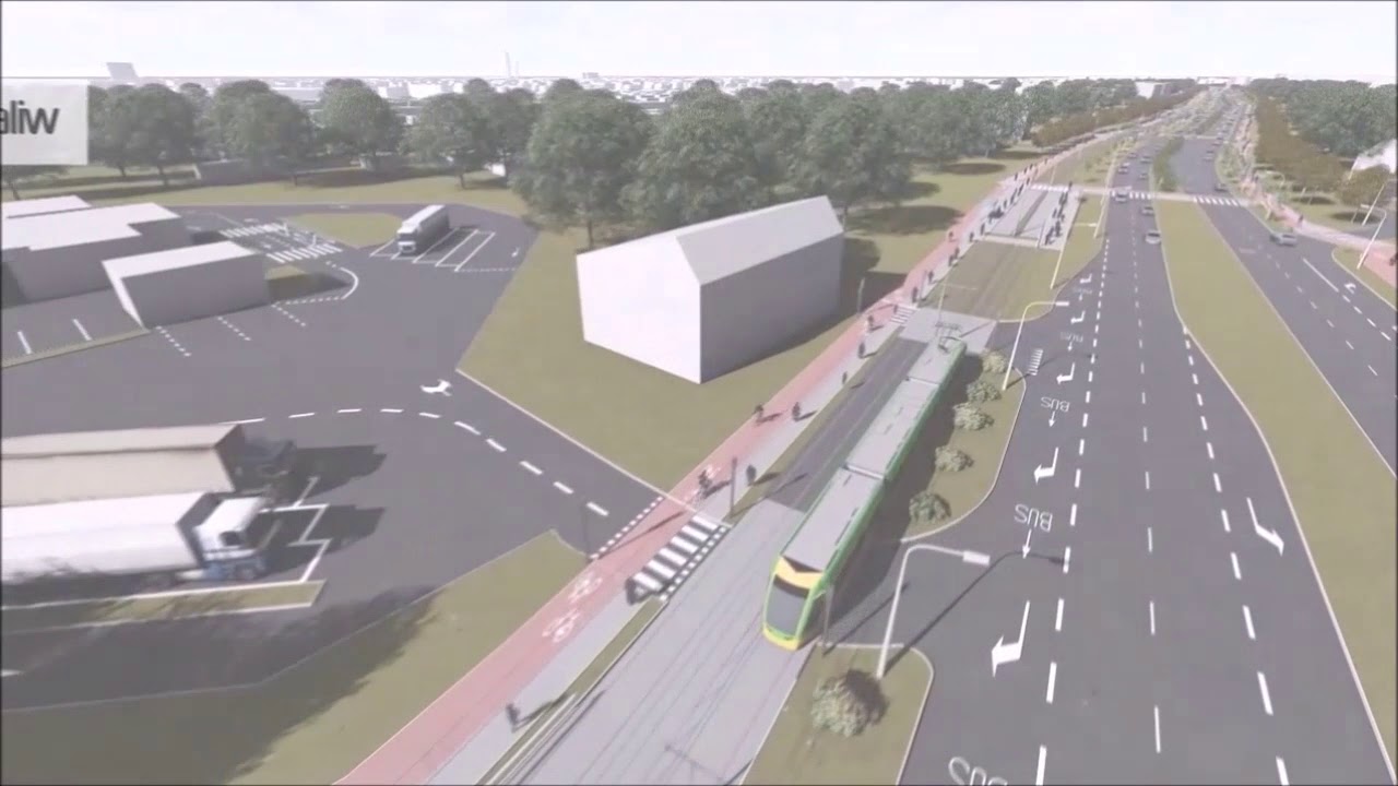 Tramwaj na Naramowice - wirtualny przejazd