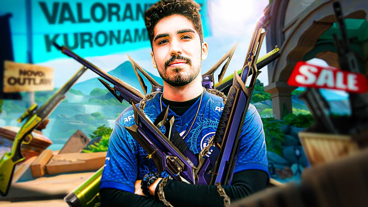 ASPAS TESTOU A NOVA *BROKEN* OUTLAW NO VALORANT 🌪 (ft TcK)