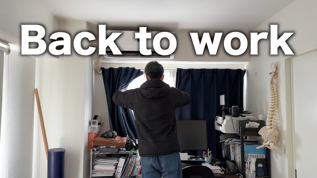 First Workday in Japan.