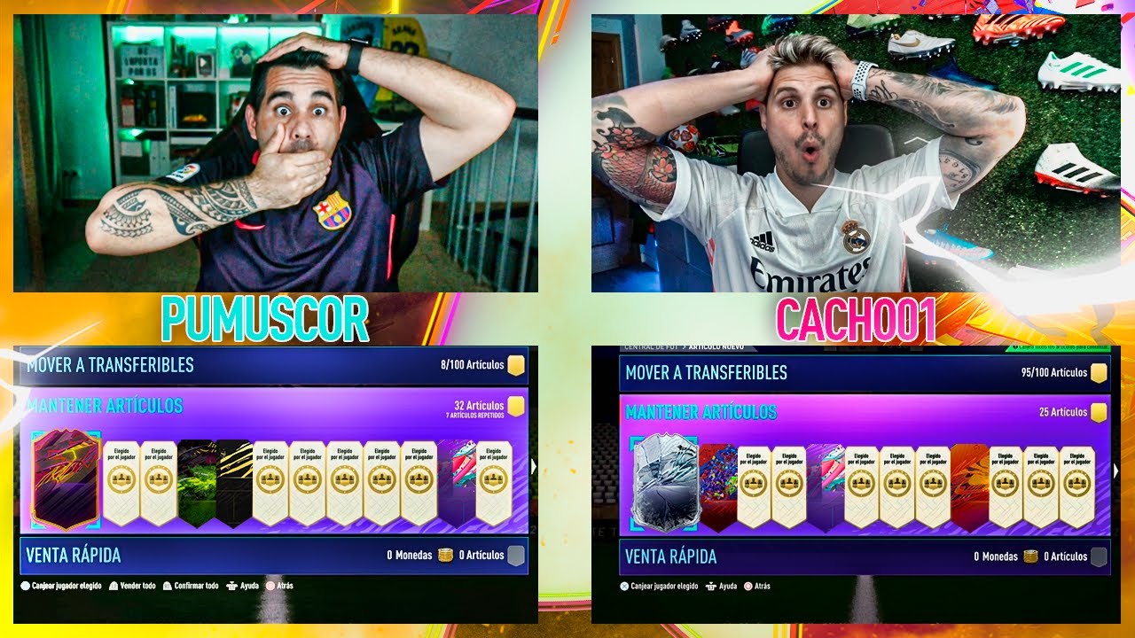 BATALLA DE PLAYER PICKS DISCARD CHALLENGE FUT PLAYER DAYS!! CON CACHO