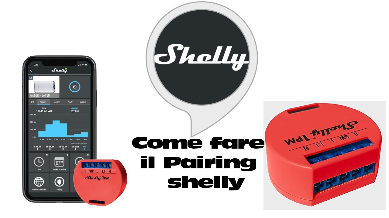 Shelly, come fare ad accoppiare qualsiasi shelly. Guida rapida