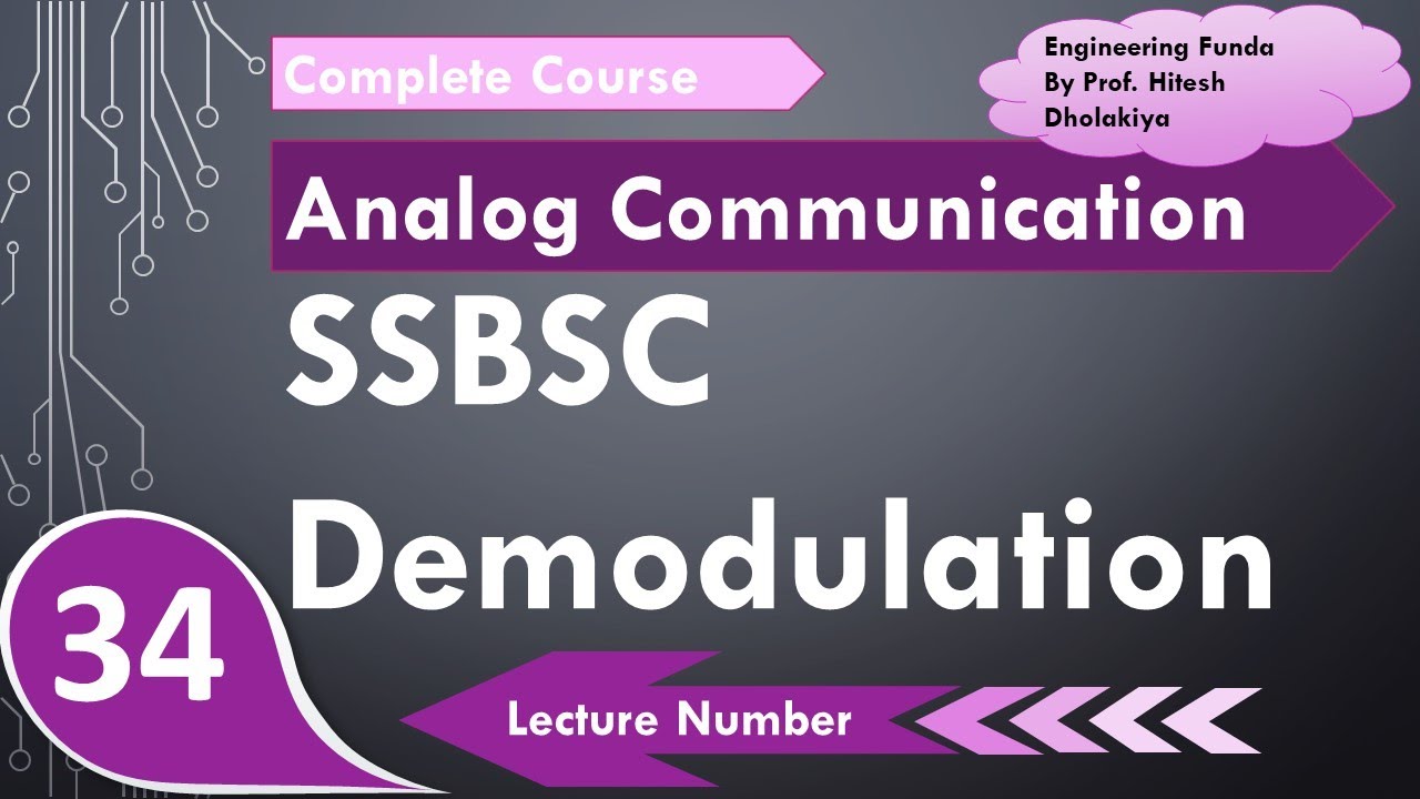 SSB-SC Demodulation (Basics, Derivation, Circuit, Working, Block Diagram & Importance) Explained