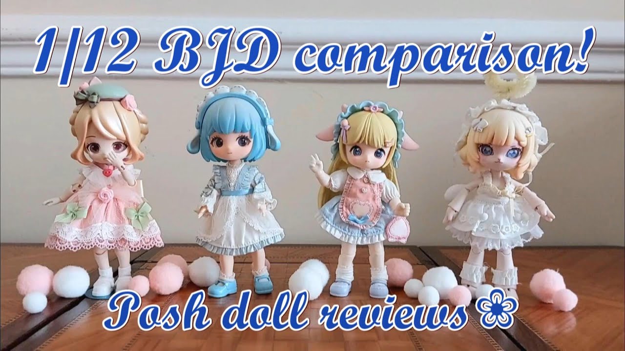 Tiny BJD lineup - 1/12 blind box doll comparison! Which is your favorite?