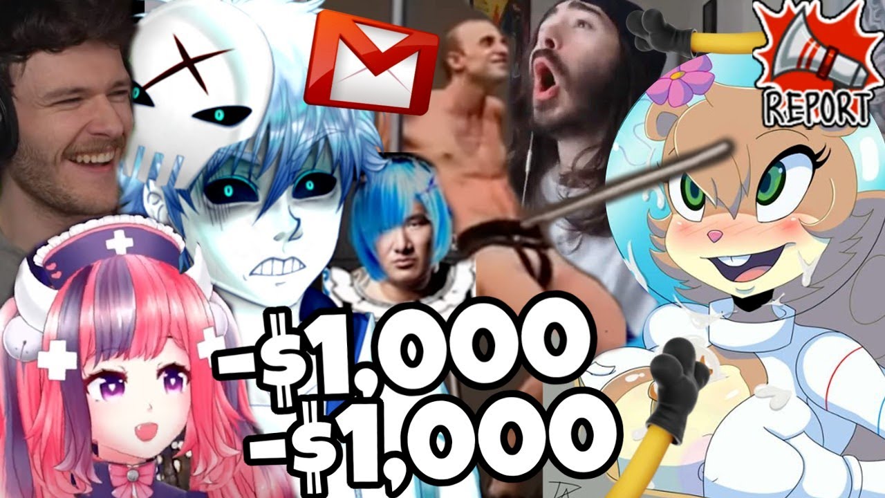 Whoever e-mailed me the most cursed video wins $1000 (ft @IronMouseParty & @oompaville)
