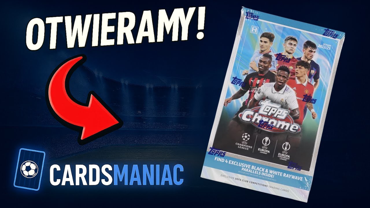 Topps Chrome UEFA Club Competitions Soccer Hobby LITE Box 2022/23 | Polujemy na kolejne legendy