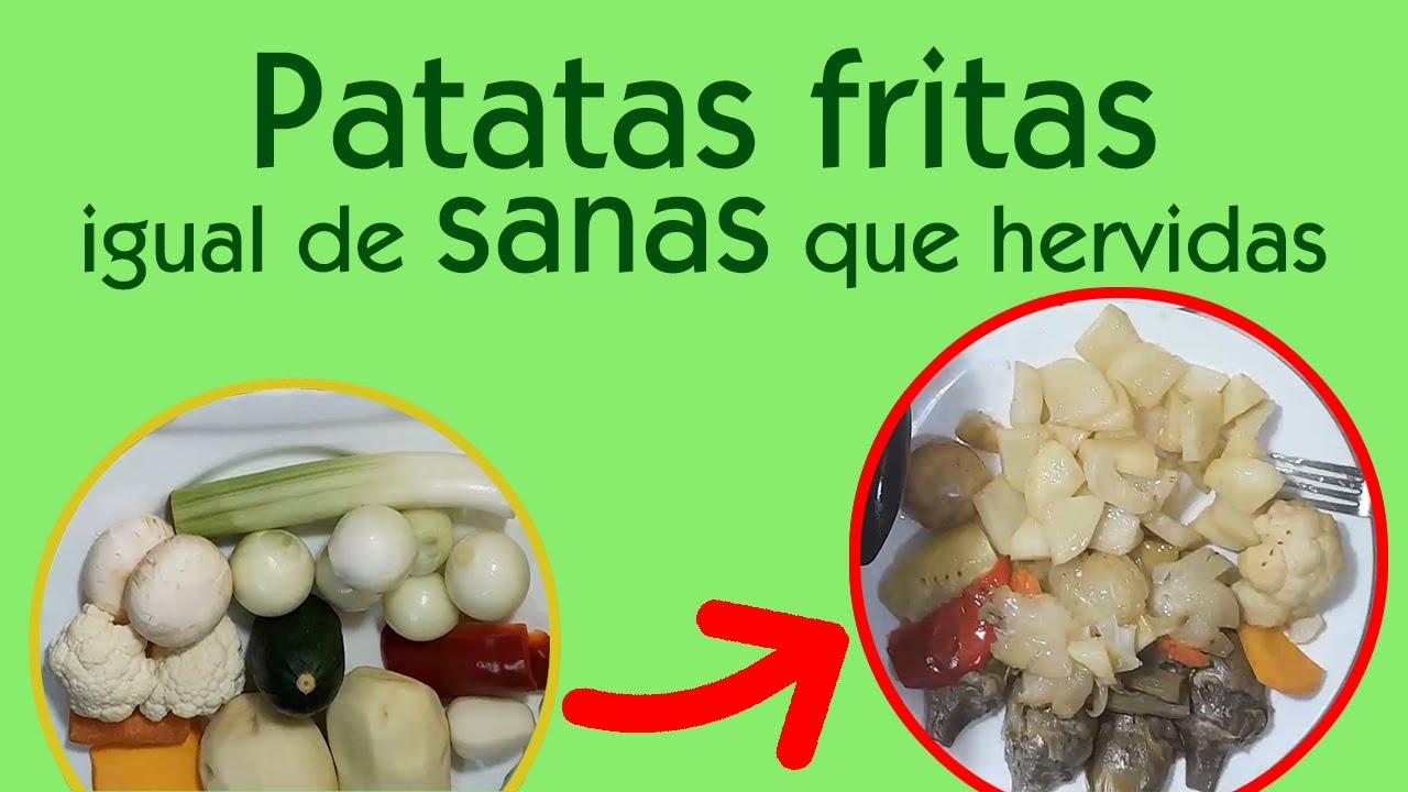 Patatas fritas igual de sanas que hervidas