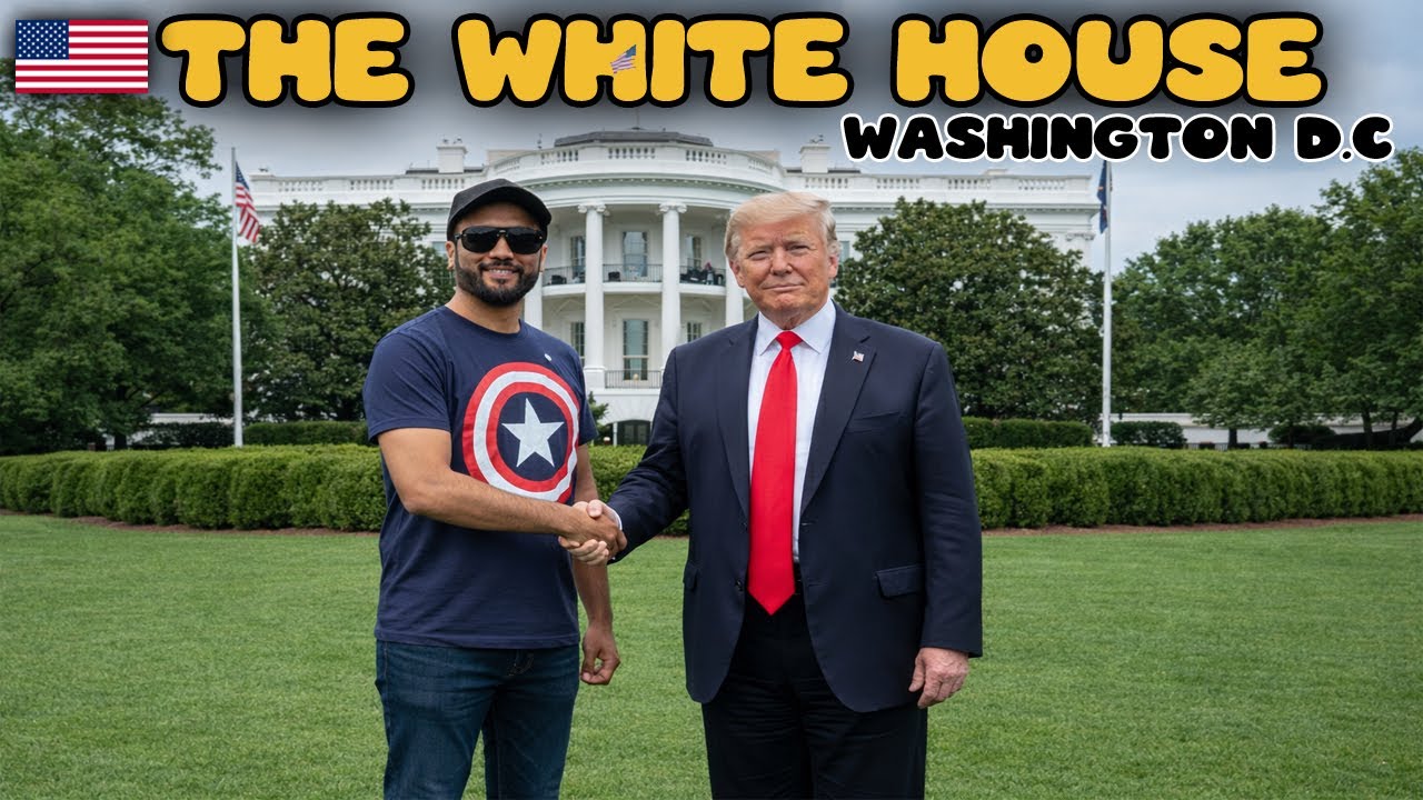 The White House 🇺🇸 | Tour of the World’s Most Powerful Building | Pakistani In USA 🔥