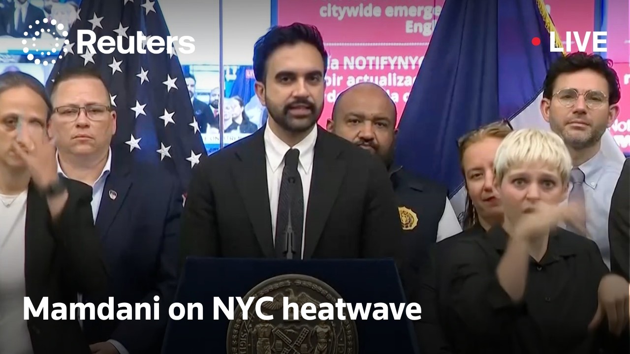 LIVE: NYC Mayor Mamdani gives update on heatwave preparations