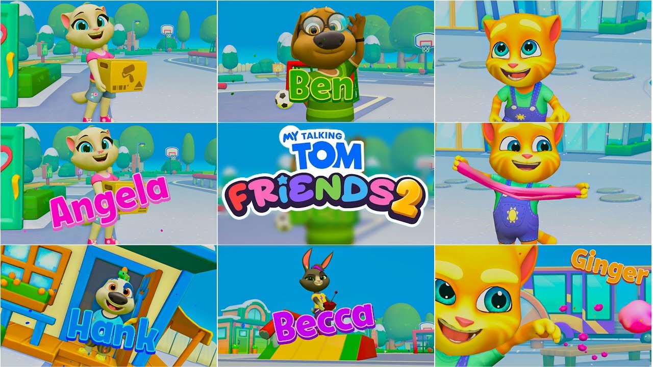 Ginger Is Finally Here! 🔓 | My Talking Tom Friends 2 All Remaining Characters Unlock Animation