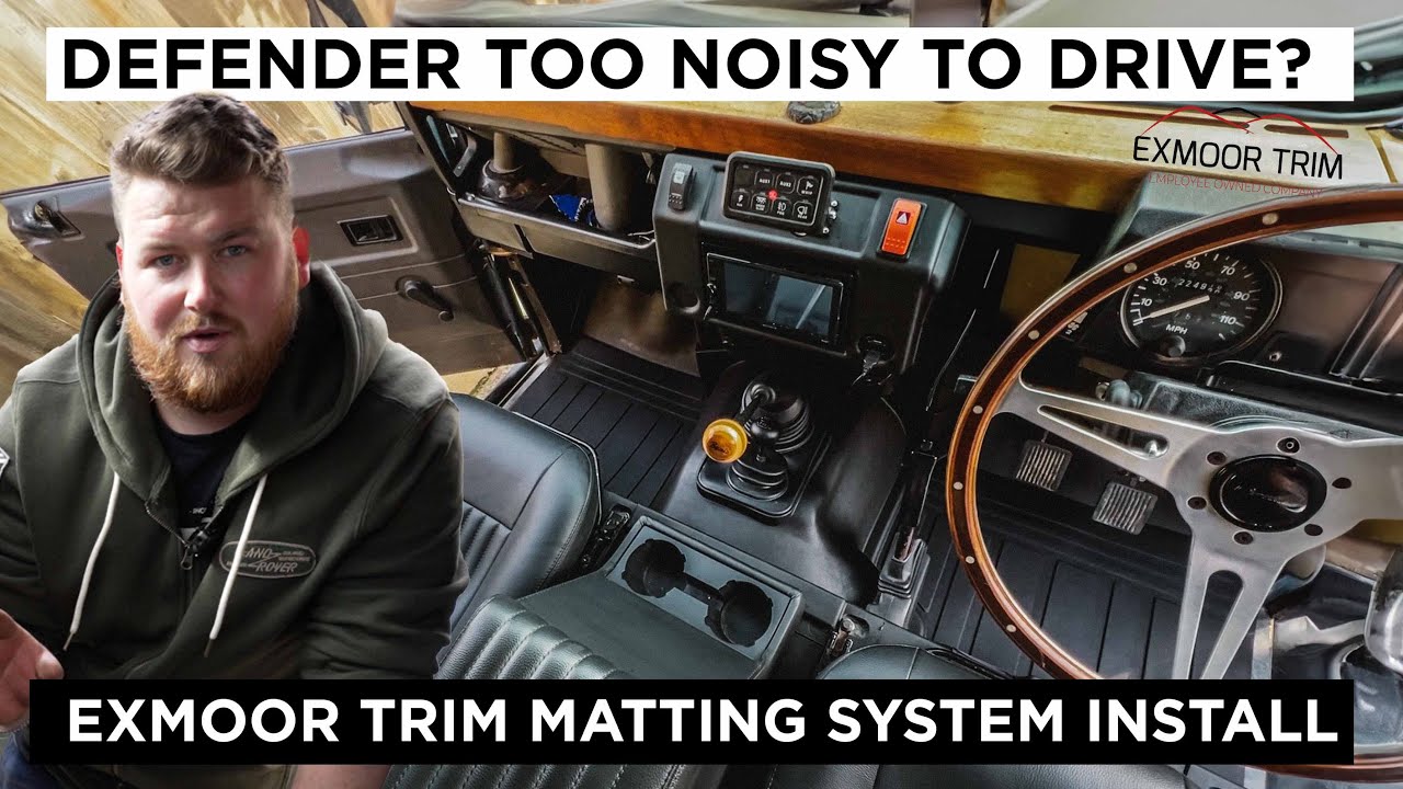 Напольное покрытие EXMOOR TRIM DEFEATER - установка DEFENDER - лучшее обновление на данный момент?