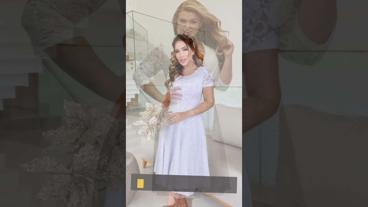 Vestidos para CASAMENTO CIVIL por Menos de R$ 200,00 #vestidosdenoiva #casamentocivil