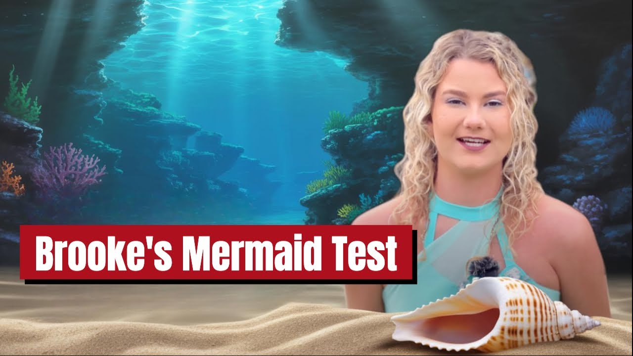 Weeki Wachee Mermaid Brooke's Mermaid Test (2024)