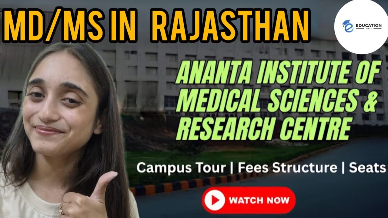 Ananta Institute of Medical Sciences (AIMSRC) PG 2025 | Seats, Fees, Cut-off, Hostel 