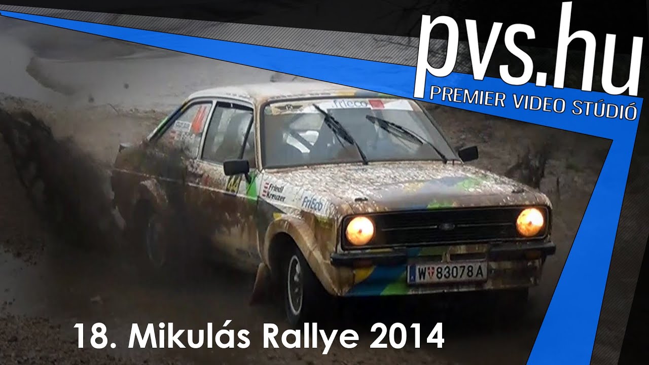 Eugen Friedl - Lisa Kreuzer - Ford Escort RS2000 MK2 - 18. Mikul&aacute;s Rallye 2014
