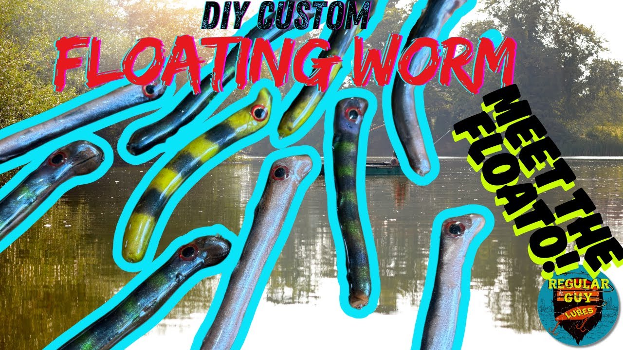 Make Your Own Floating Worms from a Plaster Mold