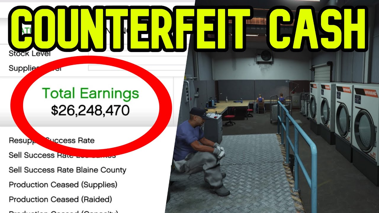Руководство по продаже фальшивых денег в GTA 5 в одиночку — Продажа фальшивых денег в одиночку