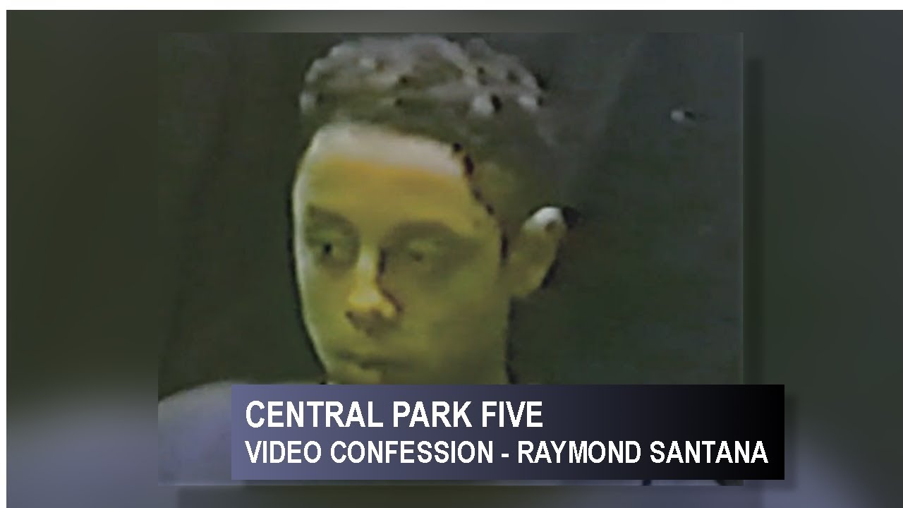 Central Park Five - полное видео-признание Рэймонда Сантаны