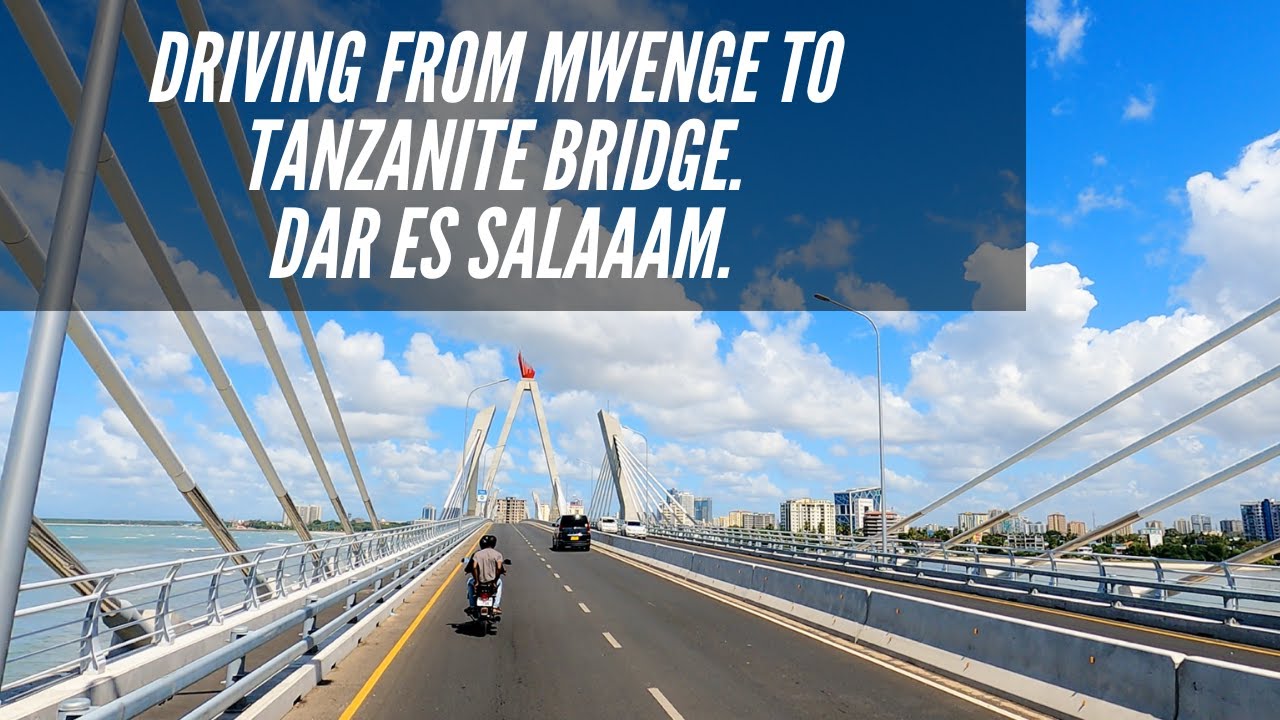 Dar es salaam |  Driving from Mwenge To Tanzanite Bridge | Tanzania