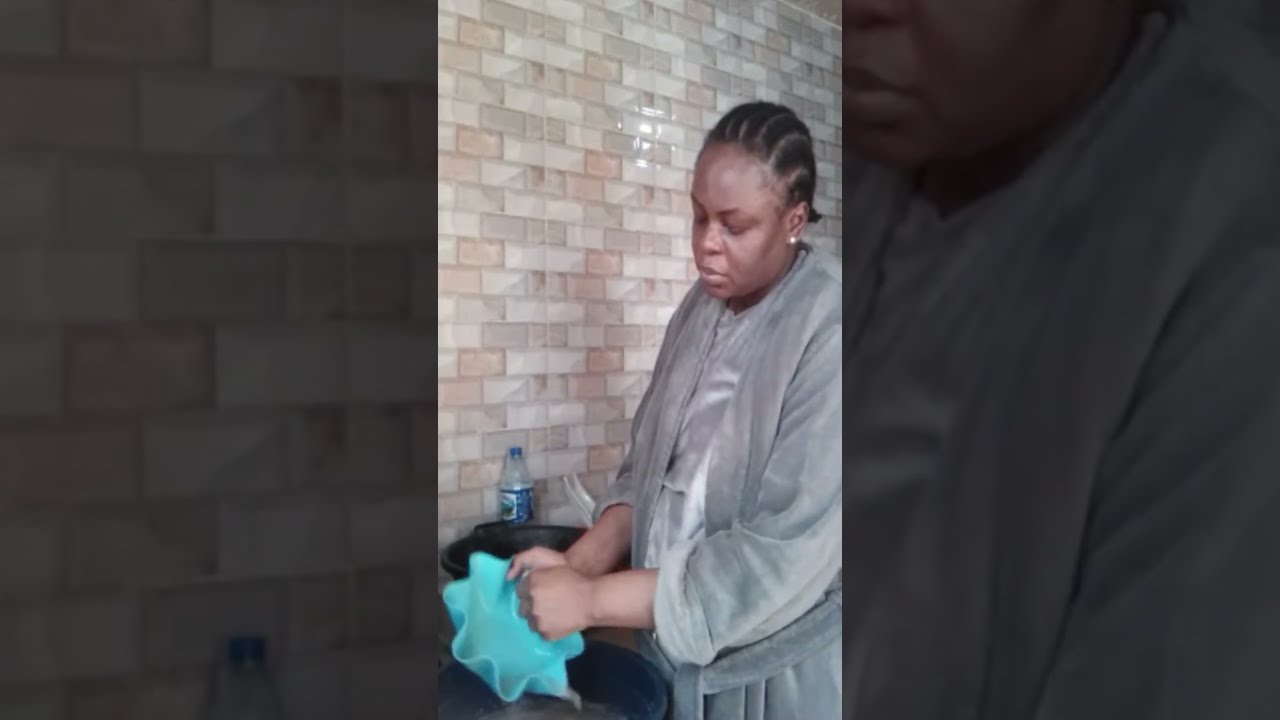 my visit to Nigeria, doing dishes and making lunch