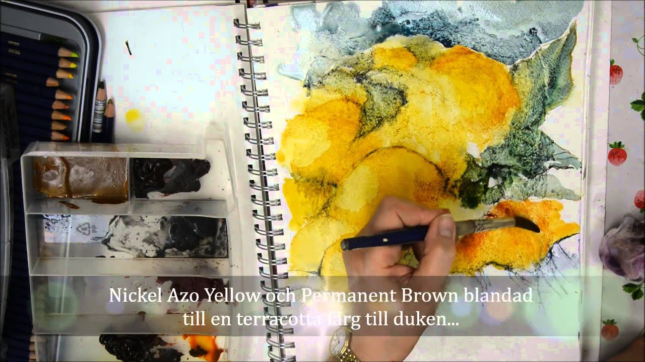 Fiber Paste Part 2 - Watercolour