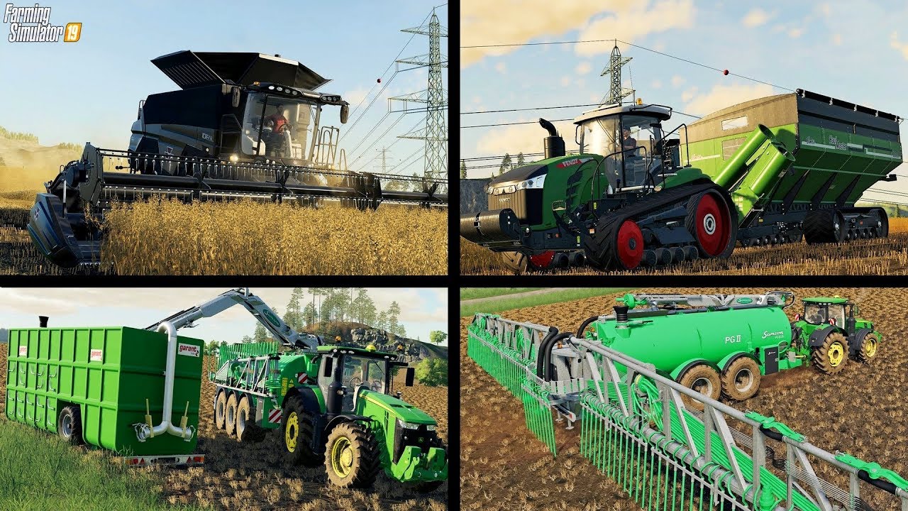#20  Farming Simulator 19  -  FactSheets 1-4 Pełna specyfikacja maszyn, ceny i modyfikacje | FS19