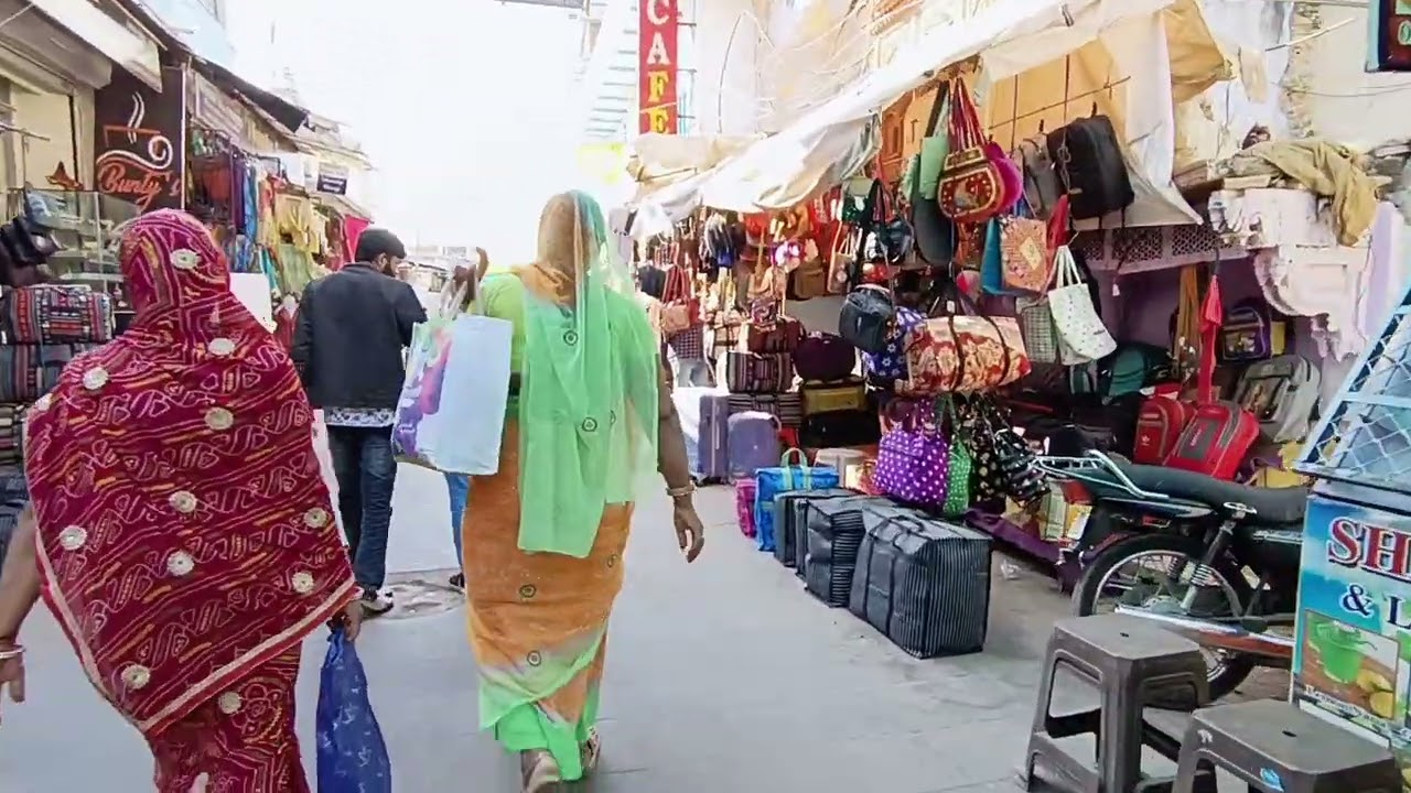 Pushkar Shopping market 
