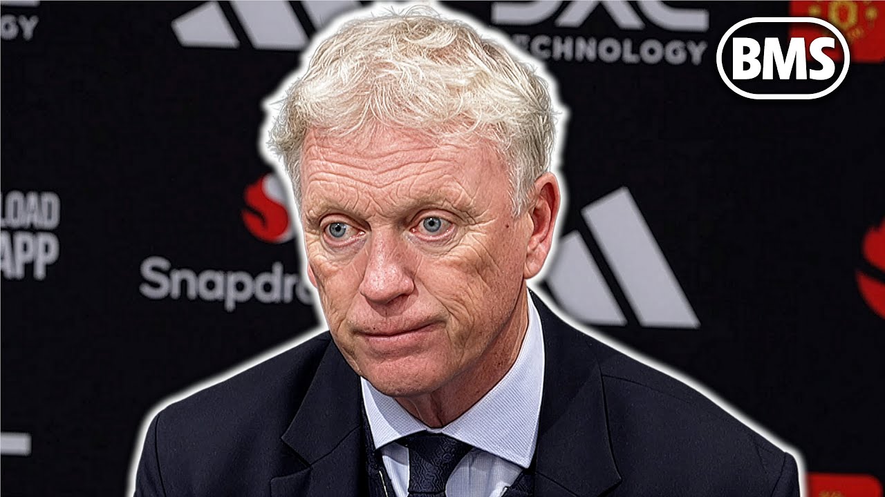 I WAS QUITE PLEASED THEY WERE FIGHTING EACH OTHER! 😅 | David Moyes | Man Utd 0-1 Everton